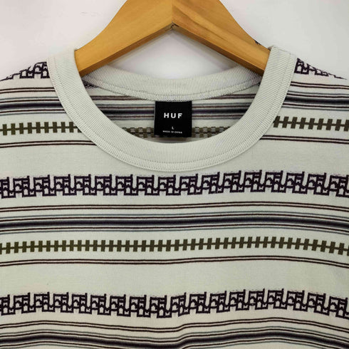 ハフ HUF TETHER STRIPE TEE メンズ JPN:L