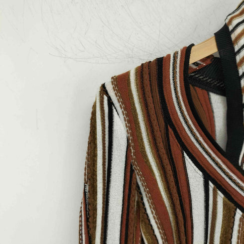 マメクロゴウチ Mame Kurogouchi Stripe Jacquard High Neck Knitted Top セーター レディース 1