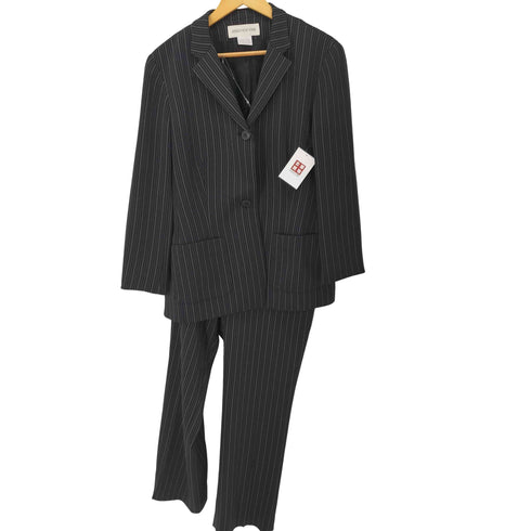 ジョーンズニューヨーク JONES NEW YORK ストライプテーラードジャケット&スラックス セットアップ メンズ