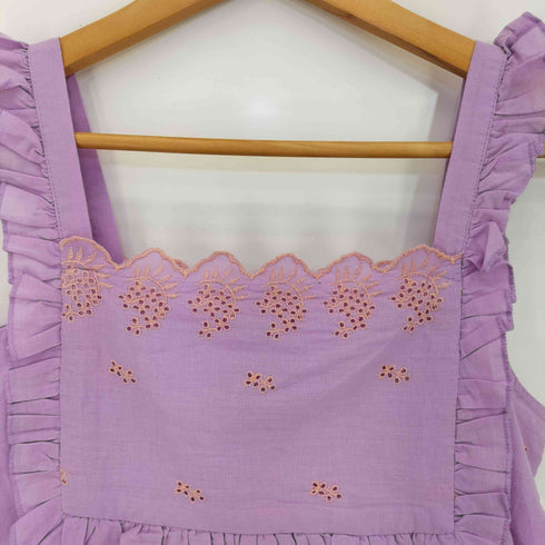 フリークスストア FREAKS STORE 25ss インド 配色シフリー刺繍 2wayキャミソール レディース FREE