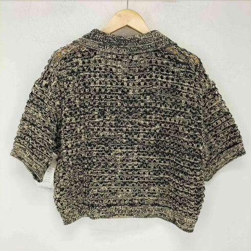 NKNIT コットンメッシュニットポロシャツ レディース