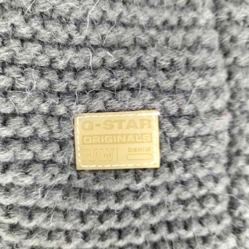 ジースターロー G-STAR RAW BATTLE CARDIGAN KNIT 変形ニットカーディガン レディース import:S