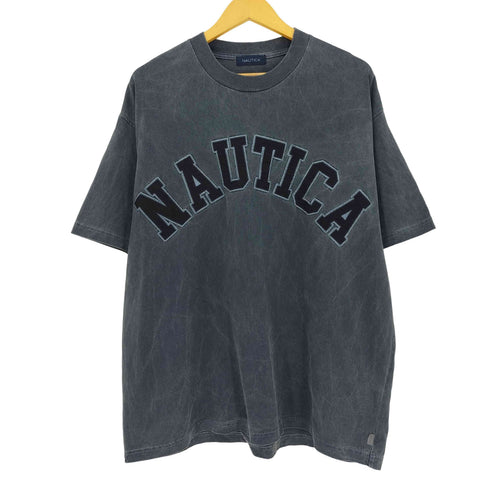 ノーティカ NAUTICA Pigment Dyed Arch Logo S/S Tee メンズ JPN:L