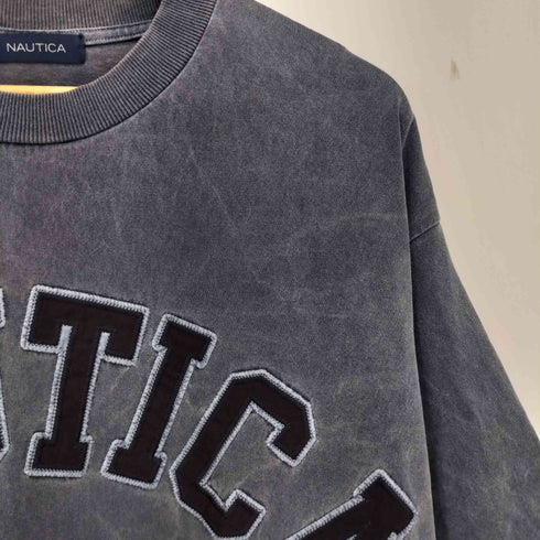 ノーティカ NAUTICA Pigment Dyed Arch Logo S/S Tee メンズ JPN:L