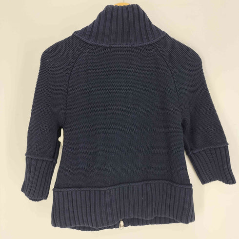 エディーバウアー Eddie Bauer ジップアップ ニット ドライバーズニット レディース import:S