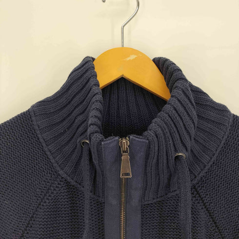 エディーバウアー Eddie Bauer ジップアップ ニット ドライバーズニット レディース import:S