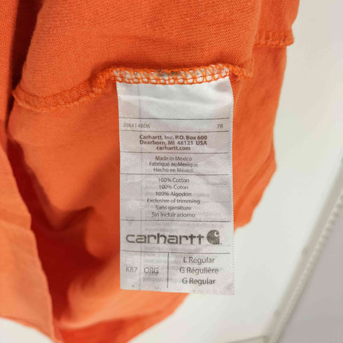 カーハート Carhartt メキシコ製 クルーネック S/S Tシャツ メンズ import:L