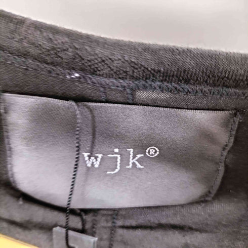 ダブルジェイケイ wjk クルーネックS/Sドレープカットソー メンズ JPN:M