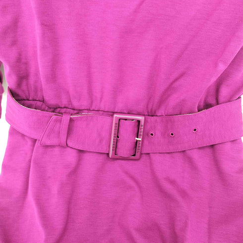 ブルーレーベルクレストブリッジ BLUE LABEL CRESTBRIDGE 長袖 フレアワンピース レディース 36