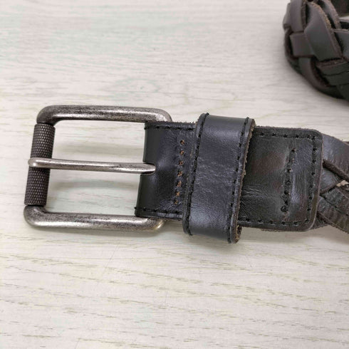 バナナリパブリック BANANA REPUBLIC レザーメッシュベルト メンズ