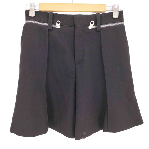 クロエ Chloe Wide Leg Black Shorts レディース FR:36