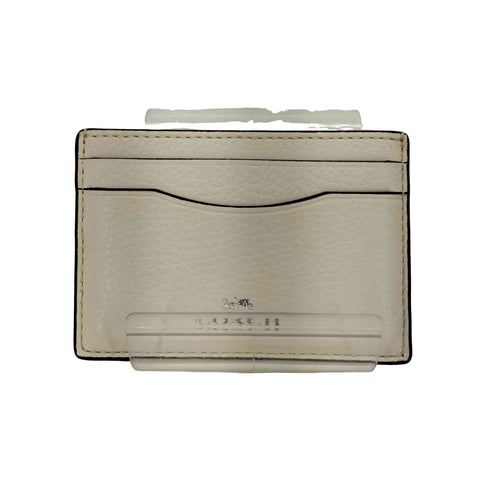 コーチ COACH Essential Slim Card Wallet ラメデザイン エッセンシャル スリム カードケース レディース