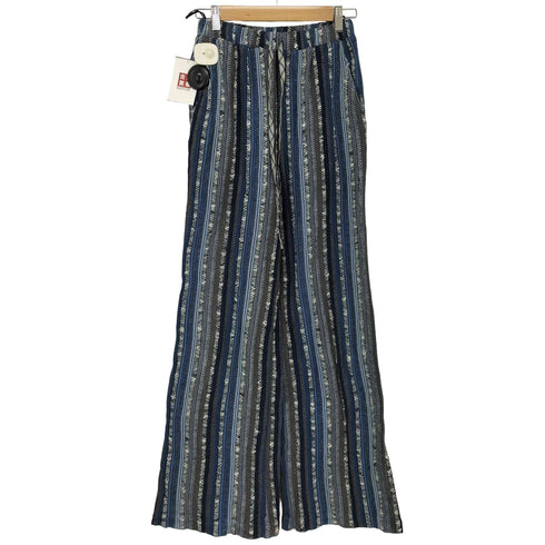 マメクロゴウチ Mame Kurogouchi Raschel Stripe Jersey Wide Trousers レディース 1