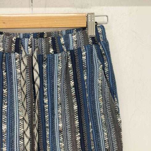 マメクロゴウチ Mame Kurogouchi Raschel Stripe Jersey Wide Trousers レディース 1