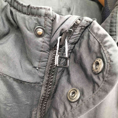 クイックシルバー Quiksilver フロント ワッペン プリント 比翼 ジップアップ ブルゾン メンズ import:L