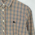 バーバリーブルーレーベル BURBERRY BLUE LABEL ロゴ刺繍 ノバチェック レギュラーカラーシャツ レディース EUR:38