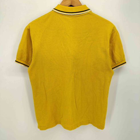 フレッドペリー FRED PERRY 90S 緑タグ ワンポイント 刺繍 S/S ポロシャツ メンズ UK:38