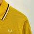フレッドペリー FRED PERRY 90S 緑タグ ワンポイント 刺繍 S/S ポロシャツ メンズ UK:38