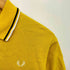 フレッドペリー FRED PERRY 90S 緑タグ ワンポイント 刺繍 S/S ポロシャツ メンズ UK:38