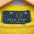 フレッドペリー FRED PERRY 90S 緑タグ ワンポイント 刺繍 S/S ポロシャツ メンズ UK:38