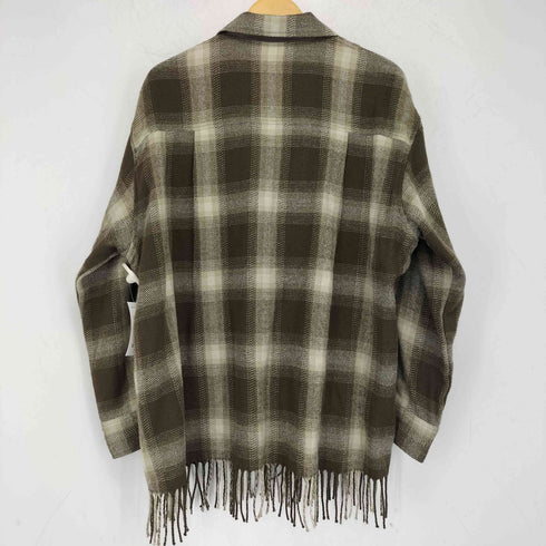 マウジー moussy FRINGE OMBRE CHECK シャツ レディース FREE