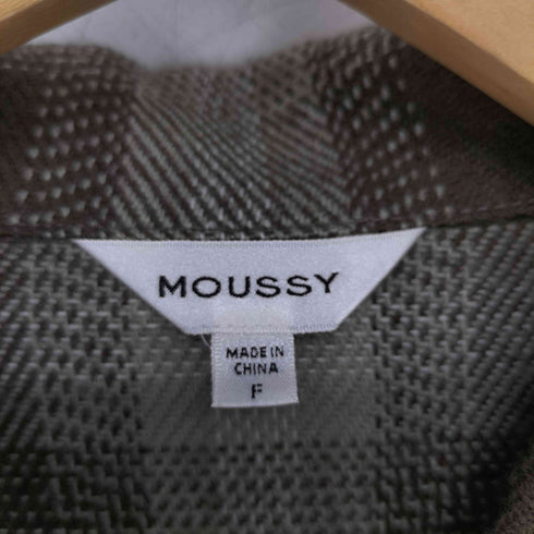 マウジー moussy FRINGE OMBRE CHECK シャツ レディース FREE