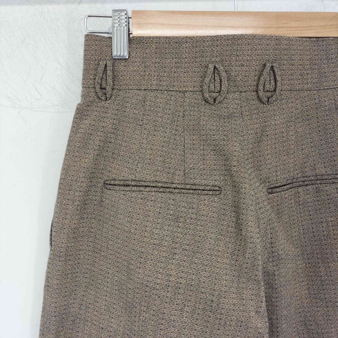 マメクロゴウチ Mame Kurogouchi Naturally Coloured Cotton Dobby Wide レディース 1