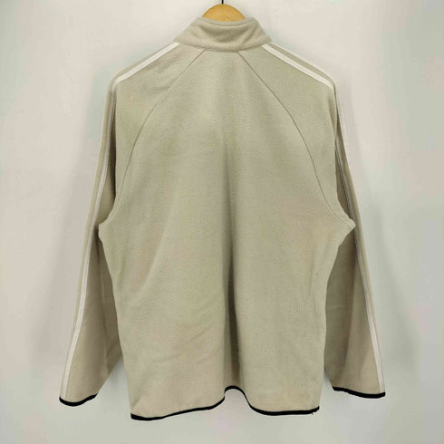 アディダス adidas 00S パフォーマンスロゴ 刺繍 3ストライプ ジップアップ フリース ジャケット メンズ import:L