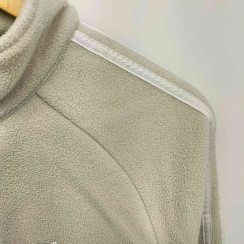 アディダス adidas 00S パフォーマンスロゴ 刺繍 3ストライプ ジップアップ フリース ジャケット メンズ import:L