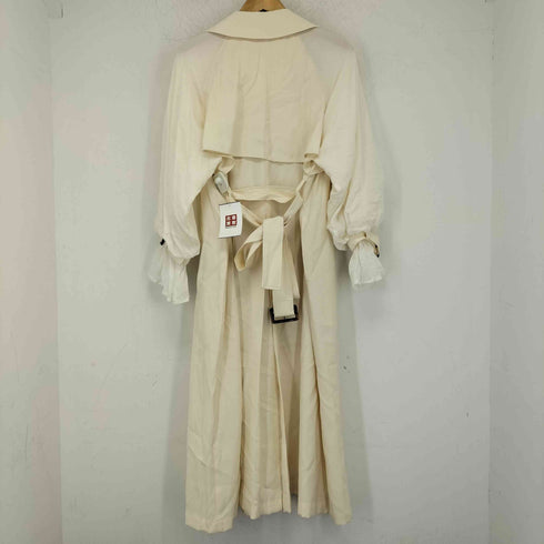 マーキュリーデュオ MERCURYDUO シアースリーブトレンチコート オフホワイト レディース JPN:S