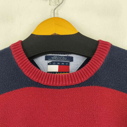 トミーヒルフィガー TOMMY HILFIGER コットンボーダーニット メンズ JPN:L