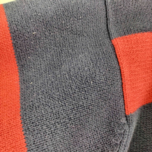 トミーヒルフィガー TOMMY HILFIGER コットンボーダーニット メンズ JPN:L