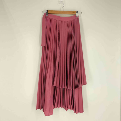 クラネ CLANE ベルテッド レイヤード プリーツスカート レディース JPN:0