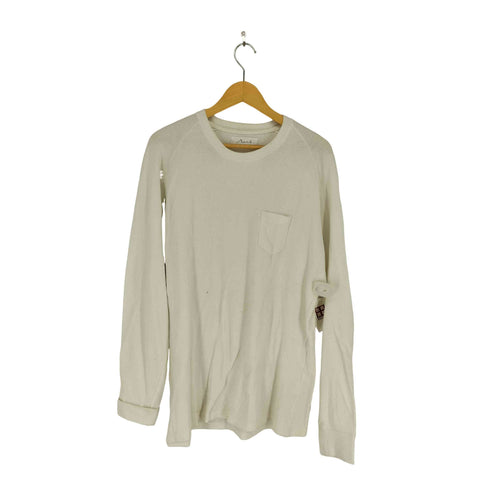 RIN BY TTAGGG ワッフル地 オーバーサイズ ポケット L/S Tシャツ import メンズ M