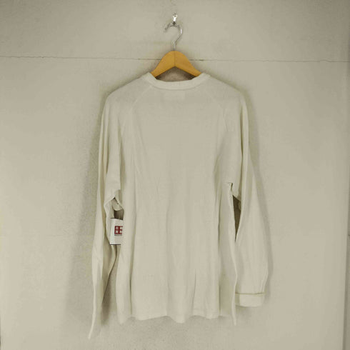 RIN BY TTAGGG ワッフル地 オーバーサイズ ポケット L/S Tシャツ import メンズ M