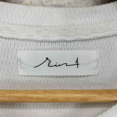 RIN BY TTAGGG ワッフル地 オーバーサイズ ポケット L/S Tシャツ import メンズ M