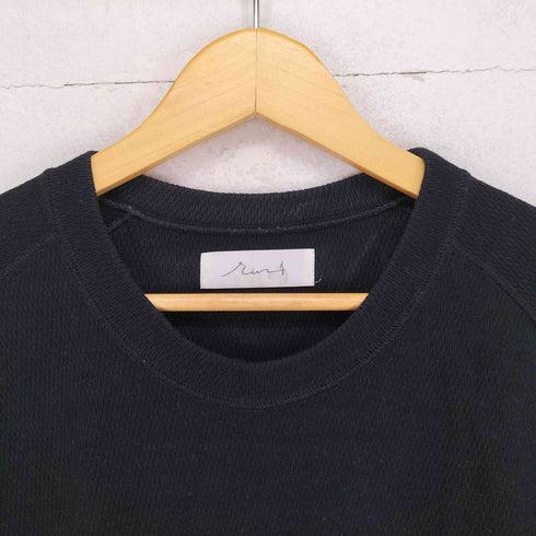 RIN BY TTAGGG ワッフル地 オーバーサイズ ポケット L/S Tシャツ import メンズ L
