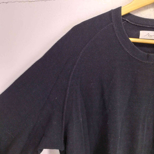 RIN BY TTAGGG ワッフル地 オーバーサイズ ポケット L/S Tシャツ import メンズ L