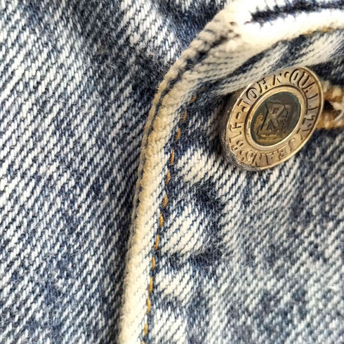 ビッグジョン BIG JOHN 日本製 ケミカル ウォッシュ デニム ジャケット メンズ