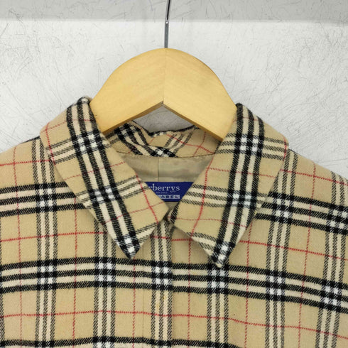 バーバリーブルーレーベル BURBERRY BLUE LABEL ノバチェック ジップワンピース レディース JPN:38