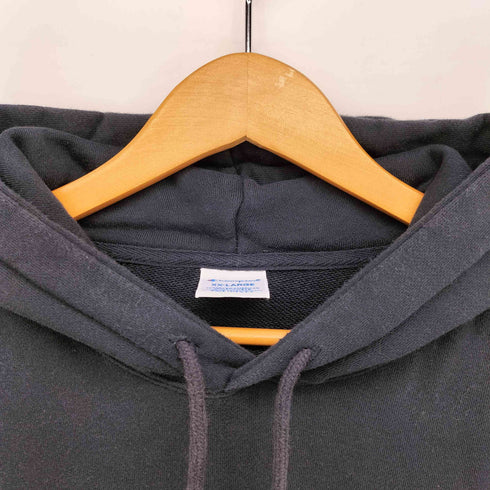 チャンピオン Champion HOODED SWEATSHIRT スクリプトロゴ プリント プルオーバー パーカー メンズ import:XXL