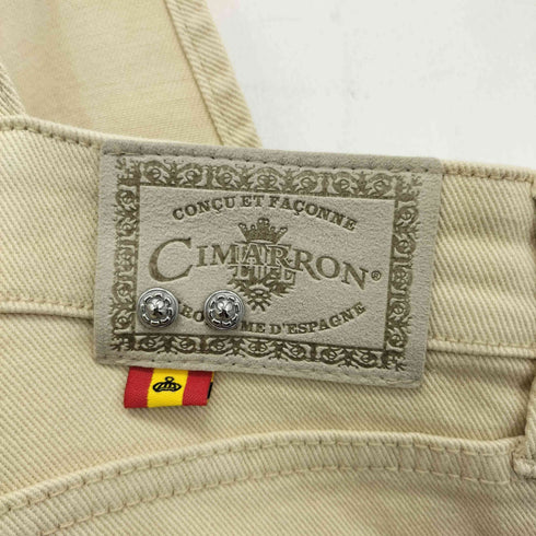 シマロンジーンズ CIMARRON JEANS FLARE SALOPETTE フレアサロペット レディース M