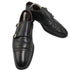 JOSEPH CHEANEY&SONS 英国製 レザー モンクストラップ パンチドキャップトゥシューズ メンズ F7