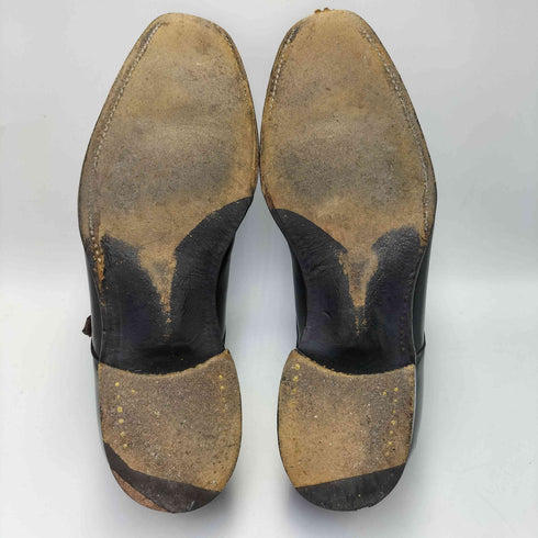 JOSEPH CHEANEY&SONS 英国製 レザー モンクストラップ パンチドキャップトゥシューズ メンズ F7