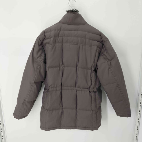 Gee ellan 襟ファー(着脱可能) 中綿ジャケット メンズ