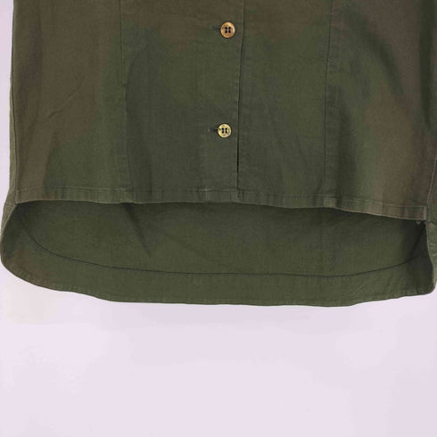 W<. 90S イタリア製 ユーロ Wild & Lethal Trash ワッペン ノースリーブ シャツ レディース import:S