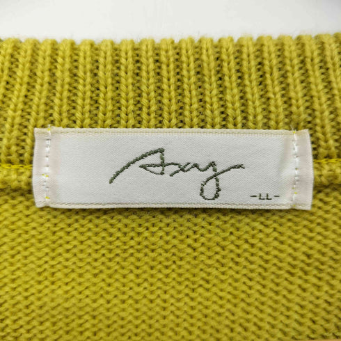 80-90S MIZUNO キャラクター ワッペン プルオーバー ニット メンズ JPN:XL