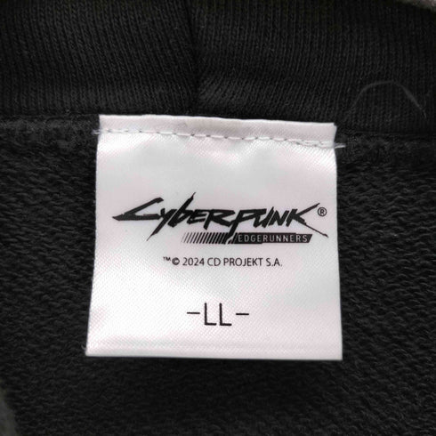 プリントプルオーバーパーカー メンズ LL