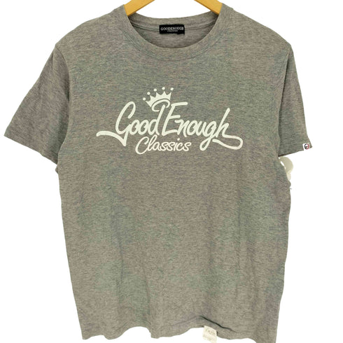 グッドイナフ GOODENOUGH 復刻 クラシックロゴ クルーネック S/S Tシャツ メンズ JPN:2