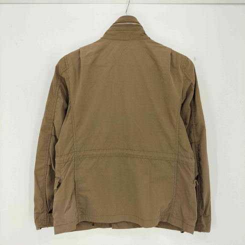 エムエイチエル MHL. スタンドカラー 比翼ジップ 3ポケット ミリタリージャケット レディース JPN:2